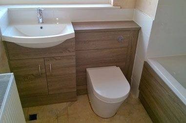 Completed bathroom installation by Smithsons Plumbing in Rainham, Medway