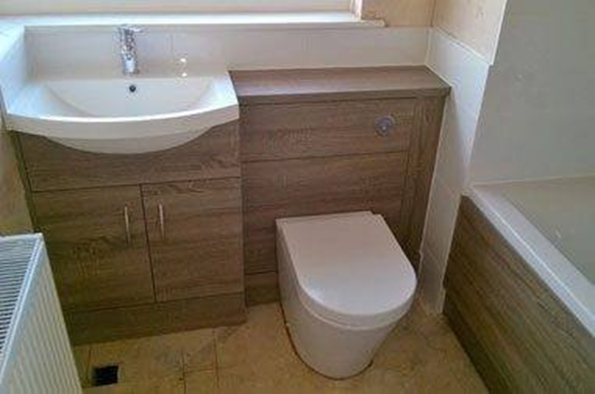 Bathroom Installations Medway Completed bathroom installation by Smithsons Plumbing in Rainham
