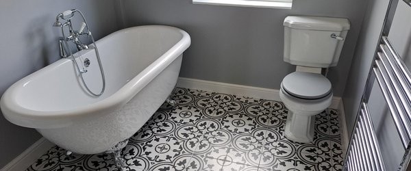 Newly fitted bathroom installation in Medway by Smithsons Plumbing
